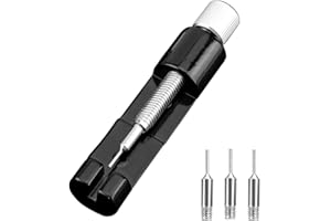 ZGDEIWGF 1 Outil De Retrait De Bracelet Avec 3 Broches, Kit De Retrait De Maillons De Montre, Kit De Réglage De Montre, Outil De Réglage De Bracelet De Montre, Outil De Retrait De Broches.