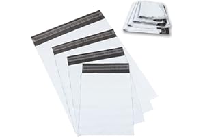 Rshuhx Buste per Spedizioni Grandi 120 Micron Buste per l'imballaggio in Plastica Nuovo Materiale Buste Postali Pacchi Vinted Sacchetti di Impermeabili Antistrappo per Inviare Oggetti Indumenti 30pcs
