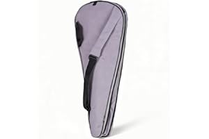 Alephnull Tennis Bag for 2 Rackets Double Layer Tennis Racket Cover Padel Bag Double Tennis Racket Bag Performance Tennis Racket Cover Lightweight Padded Tennis/Badminton/Squash