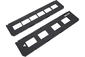 YUEHISY Filmskannerhållare, 135 Mm Diabildshål 4 Hål och 35 Mm Långa Fack Diabildsnegativ Filmhållare 6 Hål, för 7200/7200u Skannrar