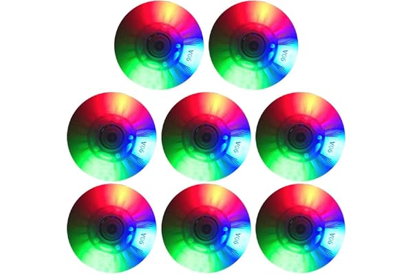 BSMEAN Roues Roller, 8Pcs Roues de Roller en Ligne avec 16 Roulements LED Light Up Roues de Patin Roue de Rechange 68mm / 70mm / 72mm / 76mm Rouleau en Ligne pour Enfants et Adultes