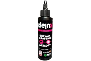 KLEIN GRAFENO Klein Bio Wax Grafeno, Lubricante Wet & Dry para Bicicletas. (130ml.)