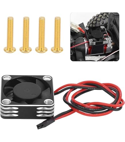 Fasizi – Ventilateur Refroidissement 28000 RPM Pour RC – 30x30 Mm – Pour Moteur 540/550 Brushless
