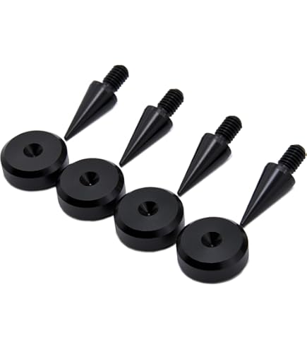 Spike/Cono M8 Per Altoparlanti - 4 Pezzi In Alluminio - Foto 3