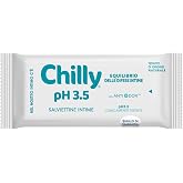 Chilly Pocket - Ph 3.5 Wipes, Intimate Suitable For Daily Use, Extra-Protection Formula, Es, 12 Count