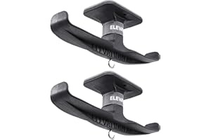Elevation Lab The Anchor Pro (2-Pack) - Extra Strong Under-Desk Headphone Stand Mount with Built-in Cord Management