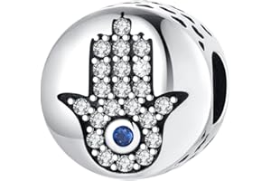 Symretie Colgante de plata 925 para pulseras o collares, compatible con diseños Pandora y europeos. Adecuado para mujeres y niñas.X1