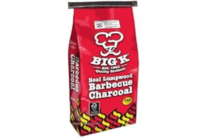 Big K Real Lumpwood Barbecue Charcoal 5kg BBQ Grill Open Fire Outdoor Cooking