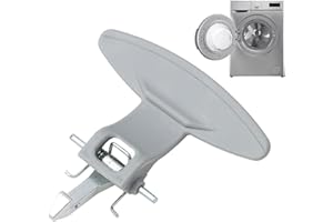 BIVOFU Kompletter Türgriff für Waschmaschine, Ersatzteil Ref, 3650EN3005, Hochwertiger ABS-Kunststoff, Grau, Kompatibel mit Verschiedenen Modellen, Einfache Montage, Türgriff für Waschmaschine