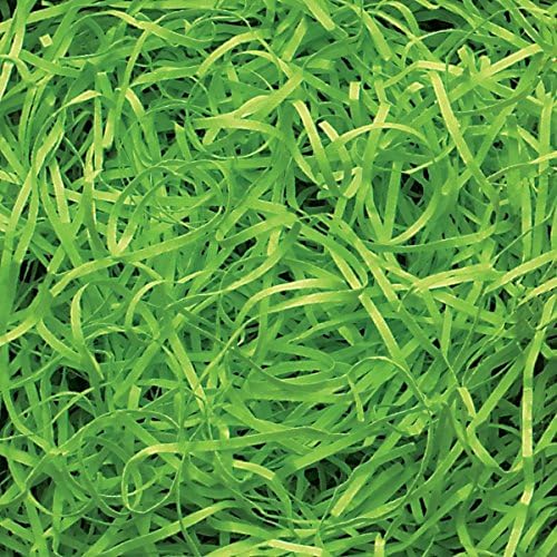 Lime Green Shredded Paper - Gift Hamper Filling - Decorative Paper (500g)