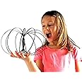 ASPIRE UK Flow Ring – 3D Kinetic Spring Toy for Stress Relief – Magic Metal Sculpture Arm Spinner Ring for Adults & Kids – Interactive Sensory Fidget Toy