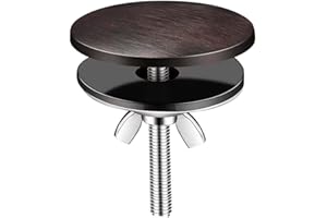 LIXIONGBAO Sink Hole Cover,2 Inch Stainless Steel Kitchen Sink Hole Cap,Faucet Hole Cover Leakproof Hole Plate Stopper Cover for Sink Tap Hole Plug (Bronze)