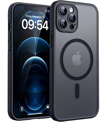 Custodia Magnetica Con Vetro Temperato Per IPhone 15 Pro Max - Blu - Foto 10