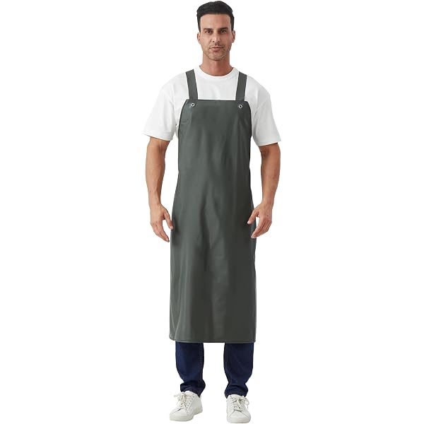Nanxson Unisex wasserdicht Schürzen Arbeitsschürze Fleischerschürze Nanxson Unisex wasserdicht Schürzen Arbeitsschürze Fleischerschürze