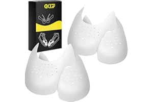 DK177 2 Paia Antipiega Scarpe Air Force 1, Shield Scarpe,Shield Air Force 1,Scudi per Scarpe,Anti Rughe Protezione per Scudi Toe,Sneaker Shield Accessori Scarpe, Uomo UE 41-47