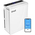 Levoit Purificatore d'Aria Hepa Casa WiFi, Indicatore Qualità Aria, Monitor Durata Filtro, Timer, Modalità Sonno 23dB per All