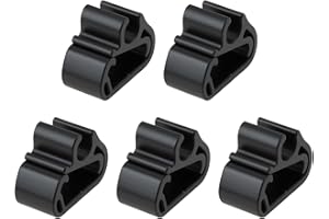 YINETTECH Lot de 5 Colliers de Serrage pour Tuyau de Buse de Bras D'essuie-Glace de Voiture 1628230-02-A Compatible avec Tesla Model 3/Y