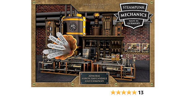 Steampunk Mechanics Made In Germany Ravensdale Admiral Aaron Company And Amazon De Bucher
