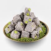 K&ouml;ksan Antep Fıstıklı &Ccedil;ifte Kavrulmuş Lokum &ndash; Katkısız, Geleneksel (500 gr, Kakaolu)