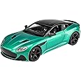 VARIYA ENTERPRISE 1:24 Big Die Cast Metal Car Scale Model Aston Martin Alloy Diecast Metal Car with Sound Light Pullback Openable Door Toy Car for Kids Best Gifts Toys for Boys_Green