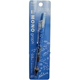 Tombow MONO Graph Mekanik Kurşun Kalem, 0,5mm, Mavi, Plastik G&ouml;vde, Klip Nokta ve Frenok Mekanizması, Japonya Yapımı