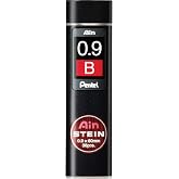 Pentel Mekanik Kurşun Kalem Ucu, 36 Adet, 0.9 mm, B