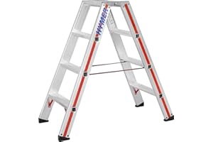 Hymer Klapptritt mit 2x4 Stufen (beidseitig begehbar, Standhöhe 45 cm, verstärkte Stufen, Spreizsicherung) 802408