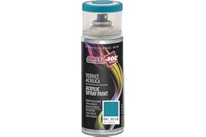 Ambro-Sol V4005018 Multipurpose Acrylic Enamel Spray Paint, Turquoise Blue, 400 ml