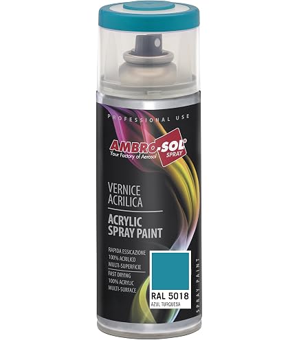 Vernice Spray MACOTA 400 Ml – Smalto Acrilico Antigoccia – Tutti I Colori RAL Lucidi