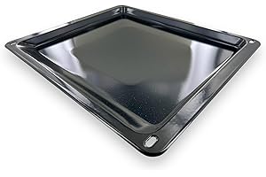 DL-pro Plaque de cuisson émaillée 42,2 x 37 x 2,3 cm pour AEG Electrolux Juno Zanker Zanussi 353193923/3 3531939233 353193923