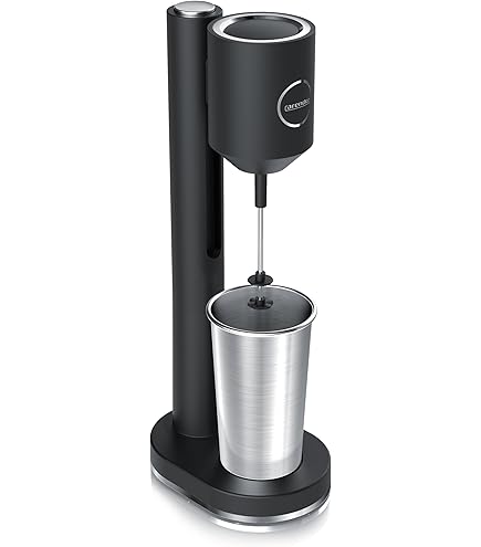 Elektrischer Milchshaker Edelstahl - 180W Standmixer Für Shakes & Smoothies