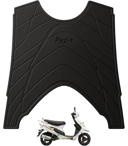 Steelbird Kh50Z Black Rubber Mat for Kinetic Zing : Amazon.in: Car