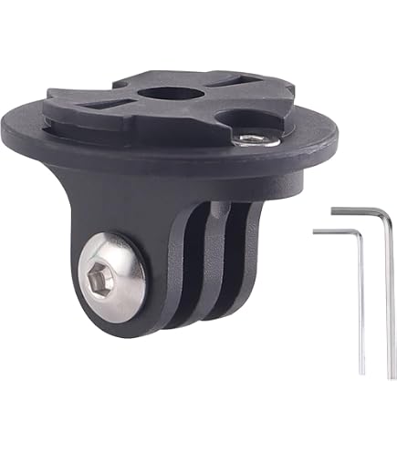Supporto Per Fotocamera Su Bici Universale Per GoPro E Garmin Edge, Adattatore Maschio/femmina