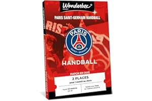 TICK&BOX Ticketbox - PSG Handball - Match en Duo - Coffret Cadeau - Idée Cadeau Divertissement