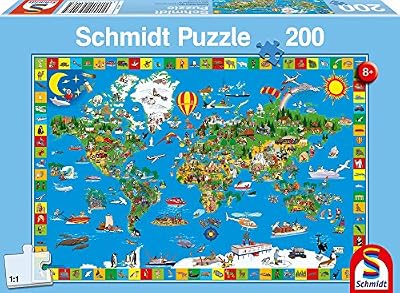 Schmidt - 56118 - Puzzle Classique - Ta Petite Terre - 200 Pièces