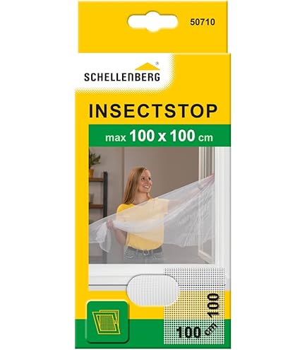 Annhao 250x120cm Moustiquaire Fenêtre Ajustable - Filet en