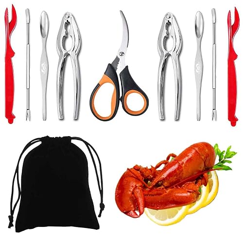 Artcome Meeresfrüchte-Werkzeug-Set, 8-teilig