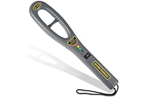 V·RESOURCING W-Unique Hand Held Metal Detector, Portable High Sensitivity Metal Detector for Security Inspection