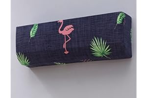 EN AyuL Air Conditioner Cover Dustproof Cover Indoor Wall Mounted All-Inclusive Conditioning Dust Cover Protector for Air Conditioner One size (G)