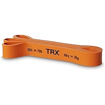 TRX Full Body Workout Resistance Band For Home And Gym, Resistance Band For Workout, (25lb-50lbs), (Yellow - View #10