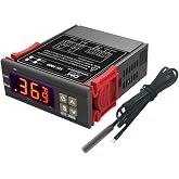 Termostat - Dijital Termostat - Kulu&ccedil;ka Termostatı - STC-1000 220V Dijital Termostat - STC-1000 Dijital Sıcaklık Kontrol Ciha