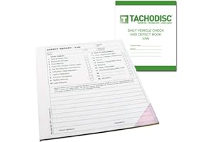 L&S ENGINEERS Tachodisc VAN DRIVER'S DAILY VEHICLE CHECK & DEFECT BOOK T20V