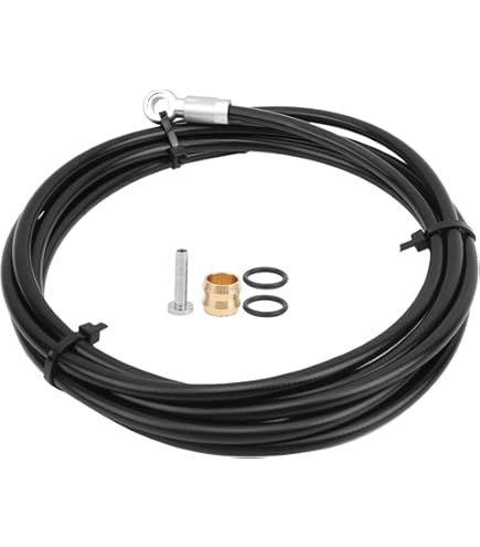 Kit Tubo Olio Freni Bici 10000PSI - Per Spurgo Freni Idraulici Shimano SLX/XT - Lunghezza 2m - Foto 2