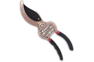 S. KUNDE & SOHN GERMANY S.Kunde & Sohn – SKS 6 Tradition Baum – und Rosenschere, Bypass Gartenschere, Rostfreie Rebschere, Astschere, Zerwirkschere, Trimmschere, ∅20mm, Schwarz