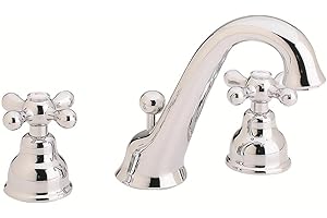Nobili Rubinetterie GRC5011/1CR Batterie Lavabo 3 trous avec échappement, Chrome