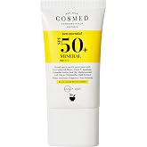 Cosmed &Ccedil;ok Hassas Ciltler i&ccedil;in%100 Mineral Filtreli SPF50+ Y&uuml;z G&uuml;neş Kremi - Mineral SPF50+ - 40 ml