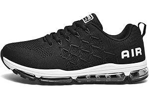 sotirsvs Herren Damen Sportschuhe Laufschuhe Straßenlaufschuhe Sneaker mit Luftpolster Turnschuhe Atmungsaktiv Leichte Schuhe 34-46 EU