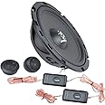 GROUND ZERO GZIC 650FX 6.5″ 2-way Component Speaker System - 140 W Peak - 0.79" Tweeter