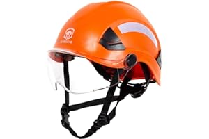 GUARDLEAD Sicherheitshelm, harter Hut für Damen und Herren, ANSI Z89.1 zugelassene Hardhats ideal für Industrie und Bau, belüftet