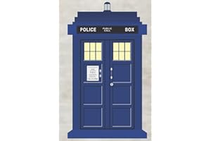 We are all stories in the end, just make it a good one.: Journal/notebook - gift for adults/kids who love Dr. Who and the Blue Box. 100 lined pages, size is 6" x 9"
